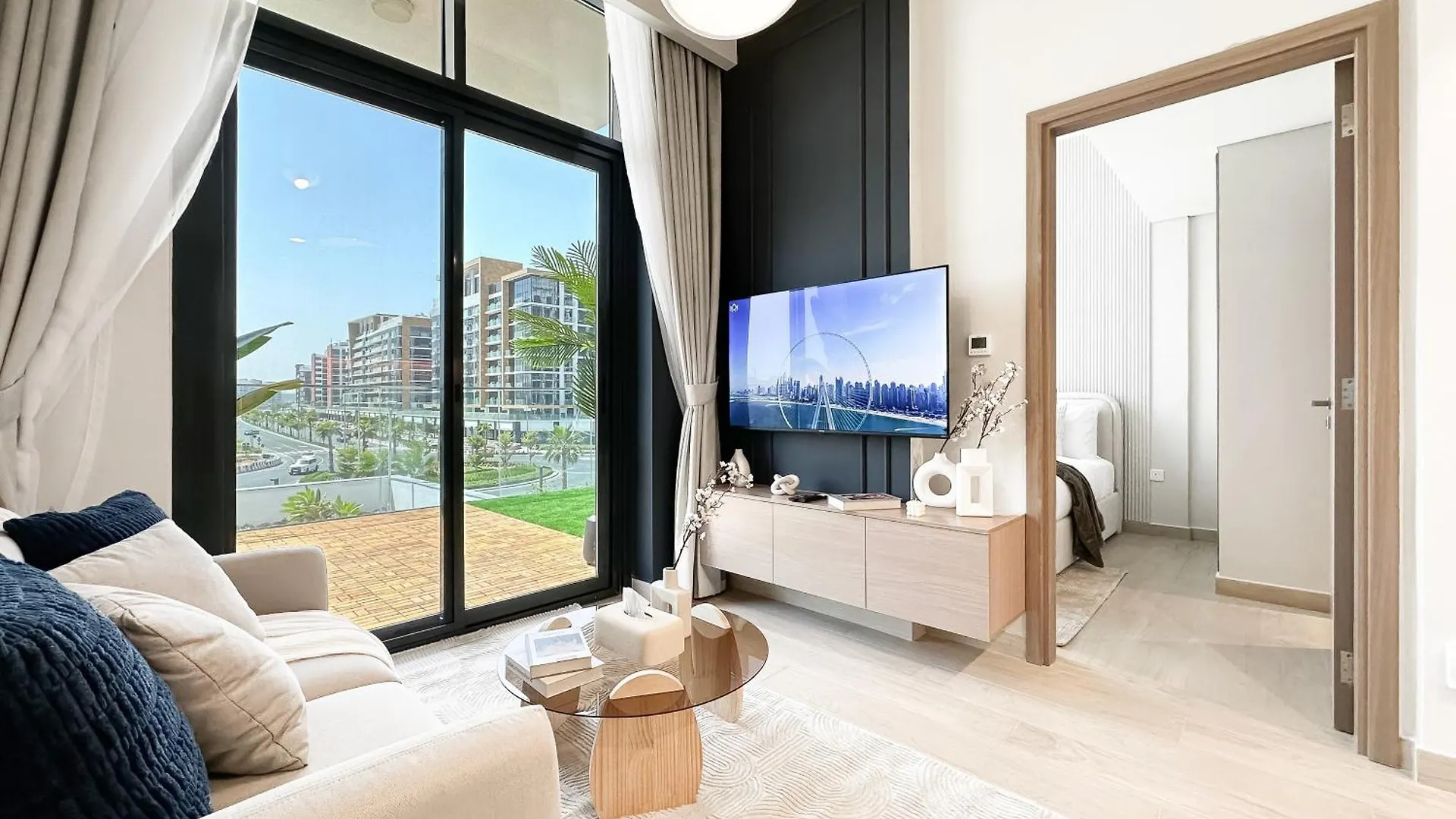 Exquisite 2Br Oasis W Pool View In Meydan Apartment Dubai