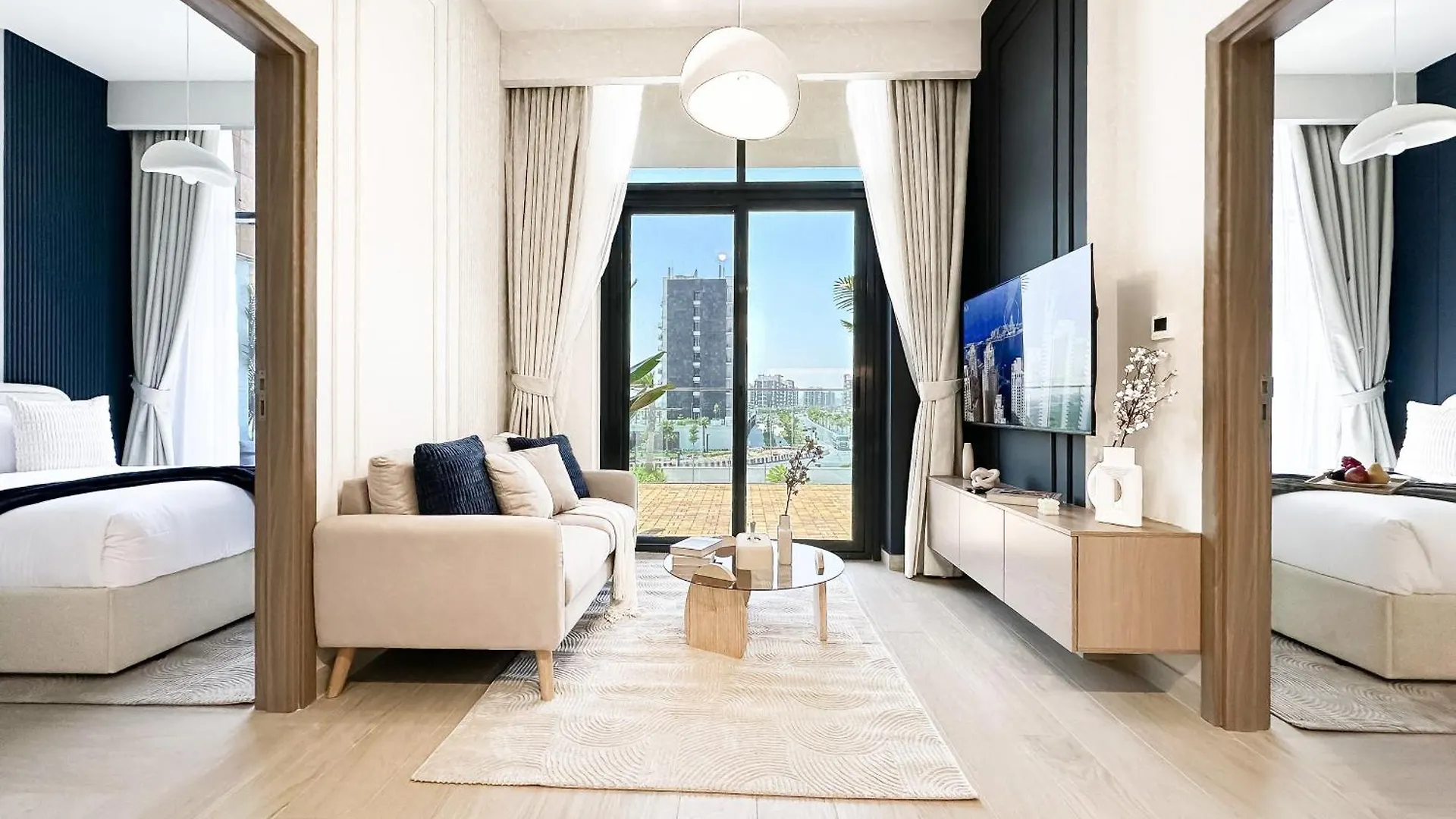 Exquisite 2Br Oasis W Pool View In Meydan Apartment Dubai