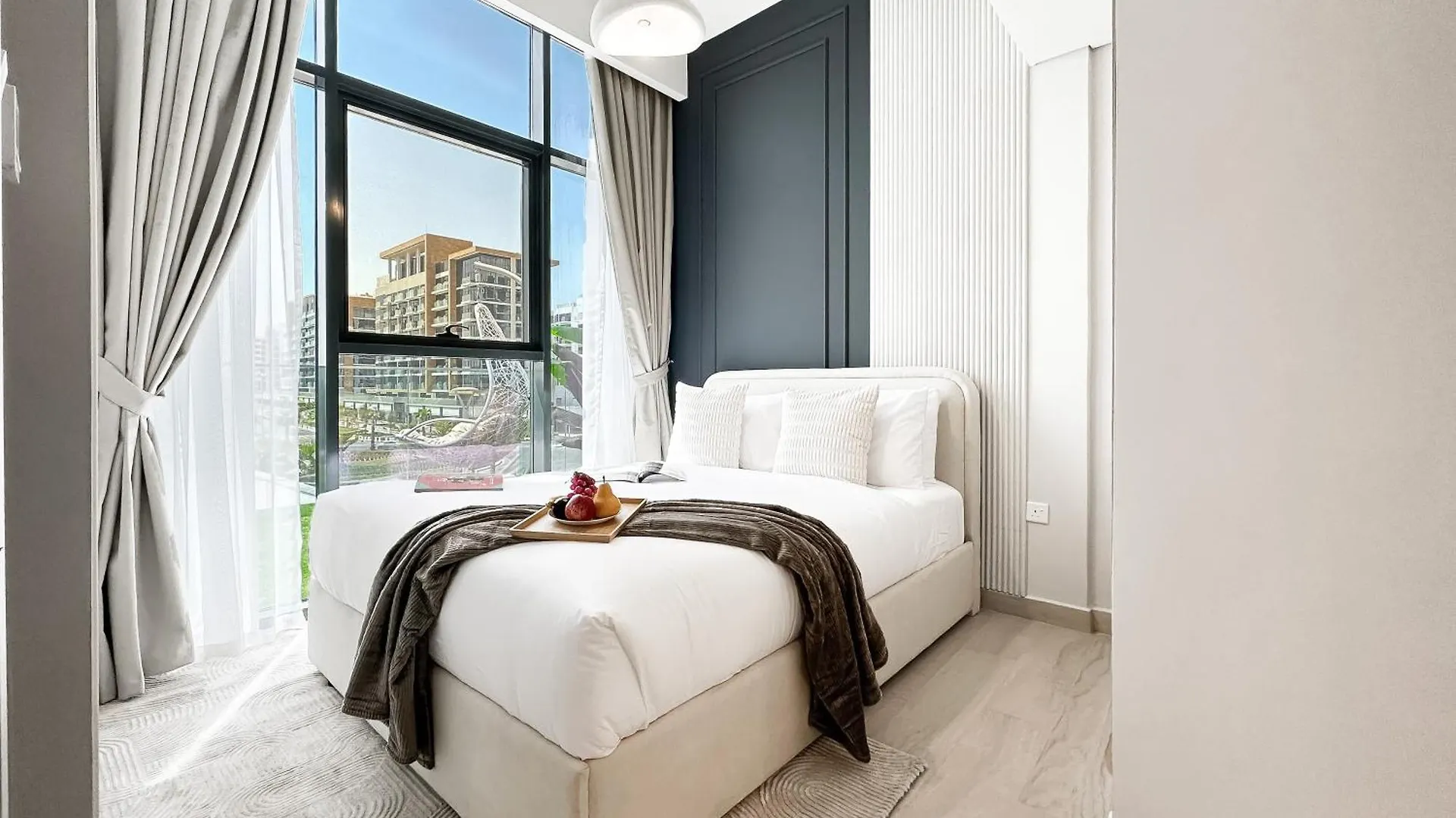 Exquisite 2Br Oasis W Pool View In Meydan Apartment Dubai